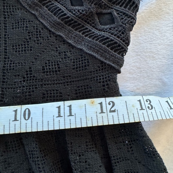 J.O.A Eyelet Lace Cross Strap Midi Dress Party Cocktail Reception Dress Size XS - Picture 13 of 15